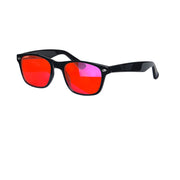 SHINU Red Lens Glasses Men Blue Light Blocking Glasses to Reduce Eye Strain Computer Gaming Blue Screen Glasses Mens Sleep Better SH010RD